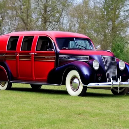 Prompt: 1 9 3 6 chrysler airstream