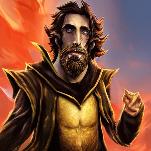 Image similar to asmongold as goldberg, 4k, high detail, high-resolution photograph