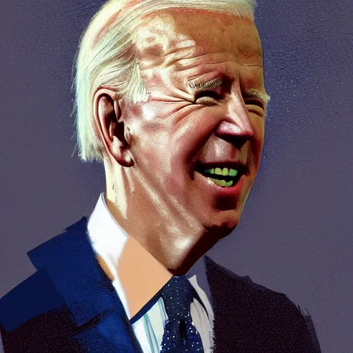 Image similar to taylor swift as joe biden by lya repin by simon stalenberg, photorealistic, expressionism,