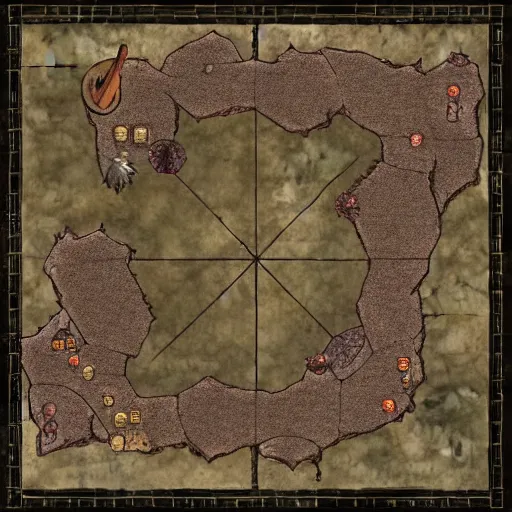 Image similar to Battlemap for Dungeons and Dragons, free to download