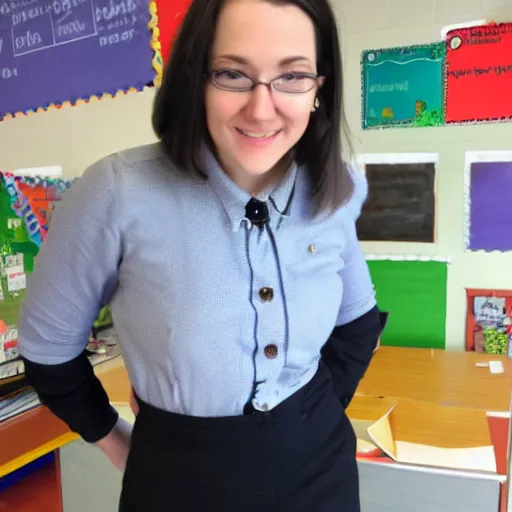 Image similar to Ada as a teacher