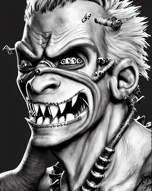 junkrat from overwatch, character portrait, portrait, | Stable ...