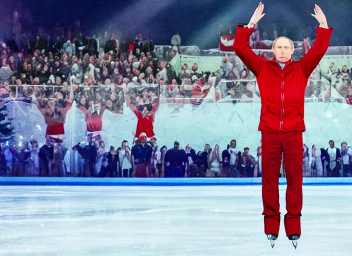 Image similar to putin on ice musical promotional shot