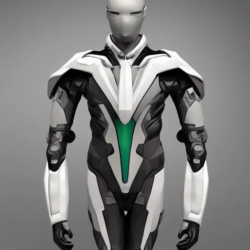 Prompt: a futuristic suit