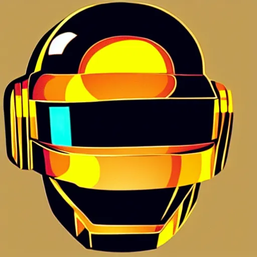 Image similar to daft punk concert in 1 bit art style