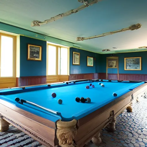 The poolrooms, a level of the backrooms that has a, Stable Diffusion