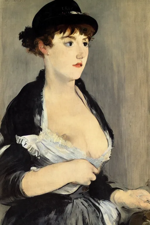 Prompt: artwork by manet