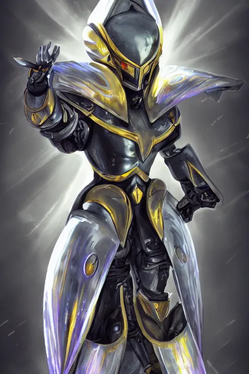 Image similar to helmet armor guardian destiny in witch queen illumination ray tracing hdr fanart arstation by sung choi robot ninja mask and eric pfeiffer and gabriel garza and casper konefal