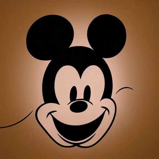 Image similar to mug shots photograph of mickey mouse, photorealistic