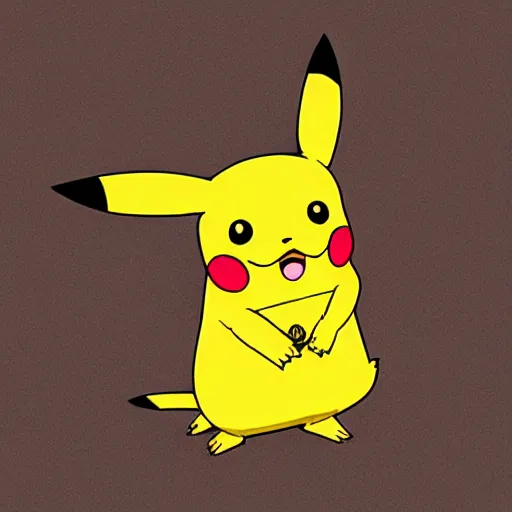 Image similar to a velvet Pikachu