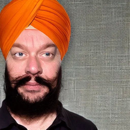 Prompt: sikh ian beale