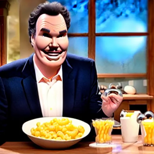 Image similar to uhd macaroni and cheese norm macdonald.