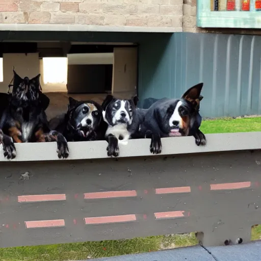 Prompt: the watchdogs watching the watchdogs