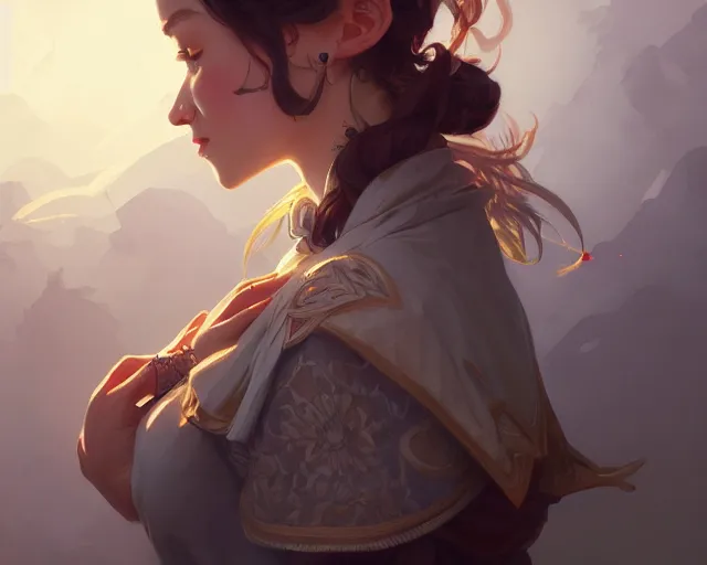 Prompt: photography of atay ghailan, deep focus, d & d, fantasy, intricate, elegant, highly detailed, digital painting, artstation, concept art, matte, sharp focus, illustration, hearthstone, art by artgerm and greg rutkowski and alphonse mucha