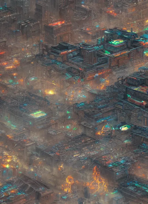 Prompt: cyberpunk ancient chinese city, wasteland style, space art, cgsociety, 8 k hd, rendered in maya, vary tracing