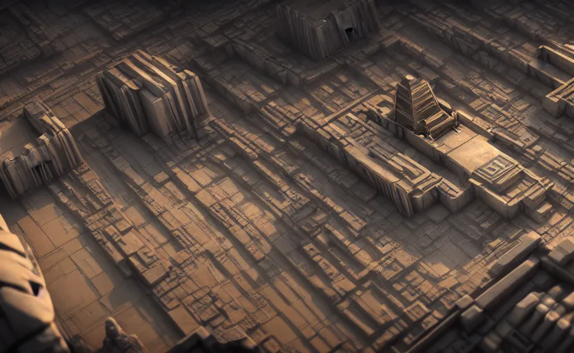 Image similar to inside an ancient egyptian inspired futuristic kingdom city with people walking around, highly detailed, 8 k, hdr, award - winning, octane render, artstation