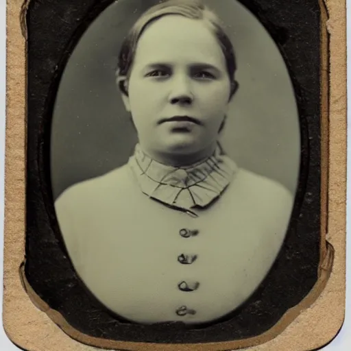 Image similar to tintype of an old with