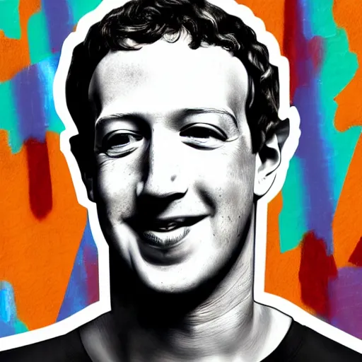 Image similar to Mark zuckerberg by meatcanyon