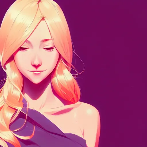 Image similar to a beautiful blonde girl, intricate, highly detailed, digital painting, artstation, official media, anime key visual, concept art, rich vivid colors, ambient lighting, sharp focus, illustration, art by Artgerm, Makoto Shinkai, Ilya Kuvshinov, Lois Van Baarle, and Rossdraws