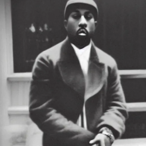 a black and white photo of kanye west in 1920 | Stable Diffusion | OpenArt