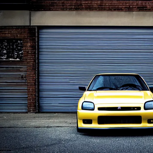 Image similar to Nissan GTR R32 Parked in alley cannon photo 1mp