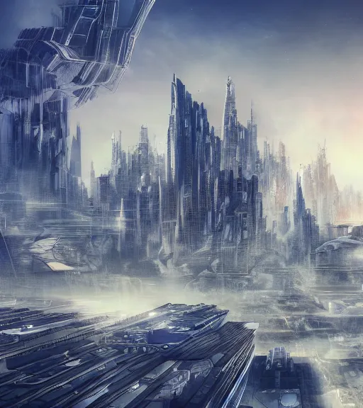 Image similar to ketamine dreams, futuristic city, war, intricate, super detailed, 4K,