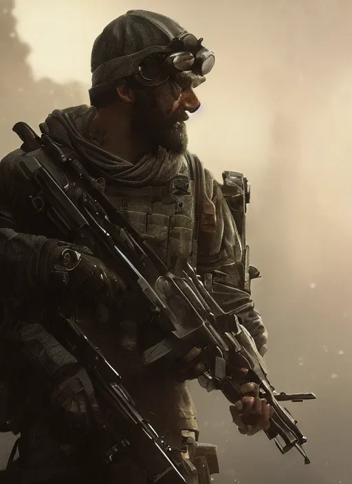 Image similar to a photorealistic dramatic hyperrealistic full frame render of call of duty modern warfare ghost character by wlop, greg rutkowski, alphonse mucha, beautiful dynamic dramatic dark moody lighting, shadows, cinematic atmosphere, artstation, concept design art, octane render, 8 k