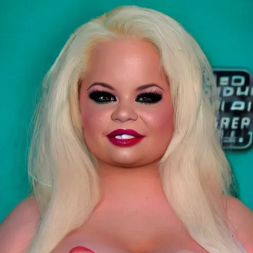 Image similar to trisha paytas in the matrix