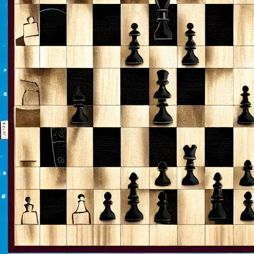 Image similar to Computers playing chess