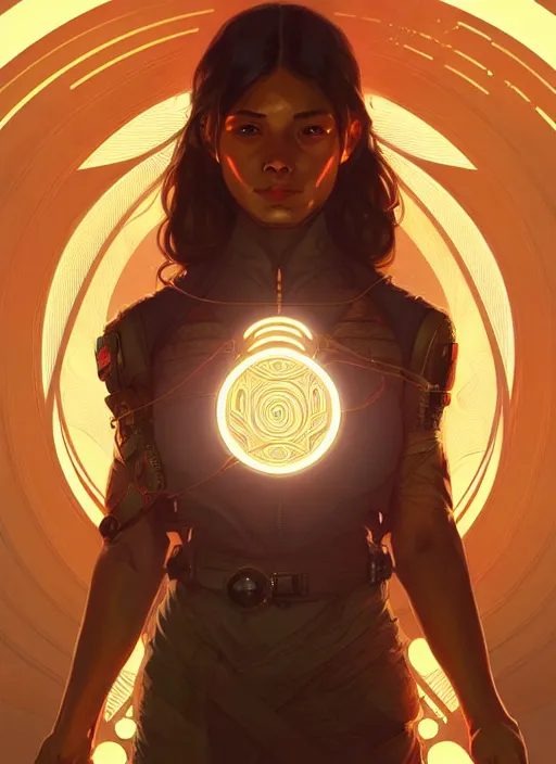 Image similar to symmetry!! portrait of apex legends, intricate, elegant, glowing lights!! highly detailed, digital painting, artstation, concept art, smooth, sharp focus, illustration, art by artgerm and greg rutkowski and alphonse mucha