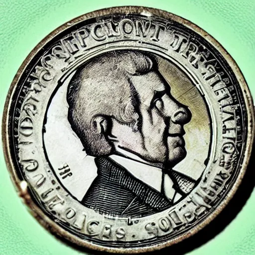 Image similar to The money of clowns, coin