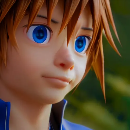 Realistic Sora from Kingdom Hearts 3. (Photoshop & Artbreeder) 🤍 : r/ KingdomHearts