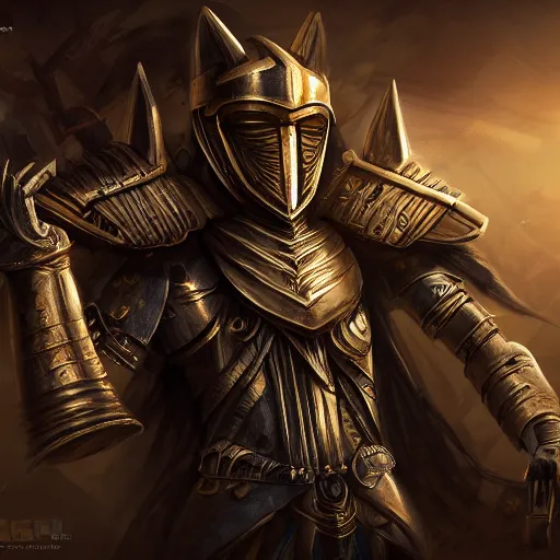 Prompt: pharaoh with armor on, steampunk, concept art, masterpiece, digital art, ultra detailed, sharp focus, cinematic lighting, 8 k hd resolution