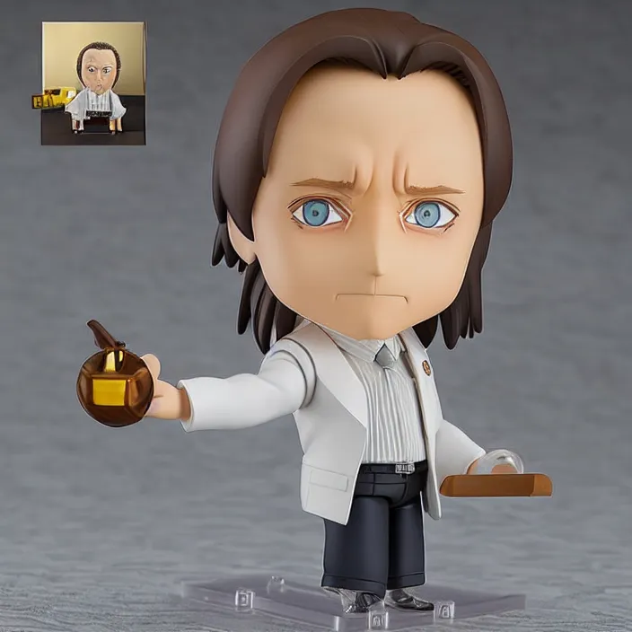 Image similar to Nendoroid of Christopher Walken, figurine, detailed product photo