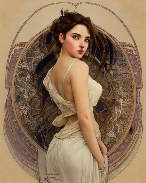 Image similar to amazing lifelike award winning pencil illustration of Ana De Armas trending on art station artgerm Greg rutkowski alphonse mucha j.c. Leyendecker cinematic