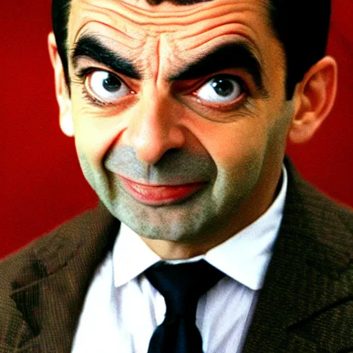 Prompt: Mr.Bean as Superman