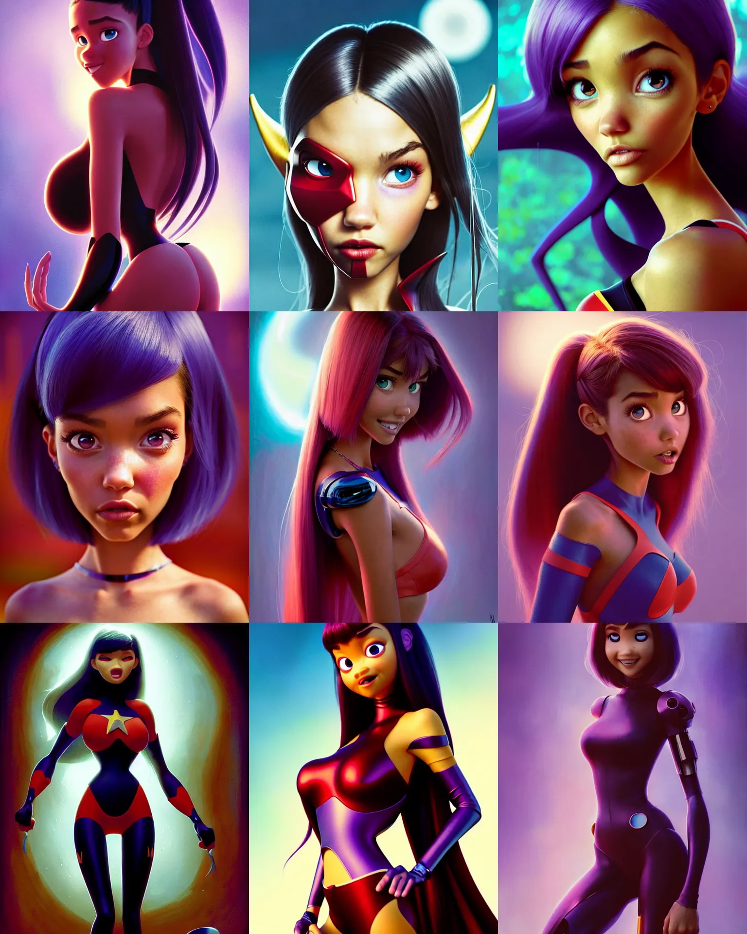 Pixar Movie Still Portrait Photo Of Madison Beer Stable Diffusion
