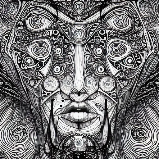 Prompt: Geometrically surreal eyes, extremely high detail, photorealistic, intricate line drawings, dotart, album art in the style of James Jean