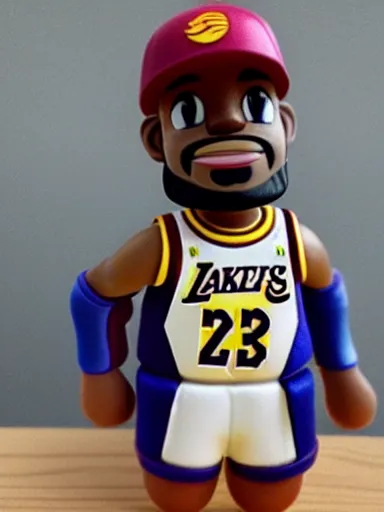 Image similar to lebron james amiibo