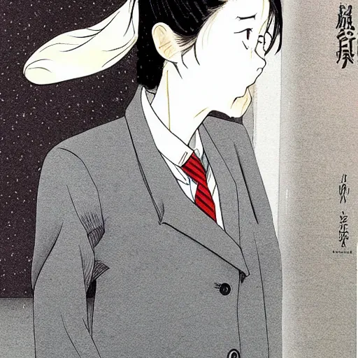 Prompt: young girl by naoki urasawa, detailed, manga, illustration