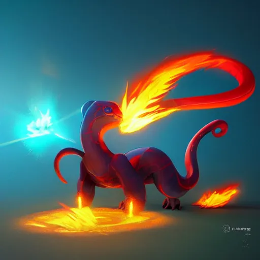 ArtStation - Pokemon Fire Red 3D