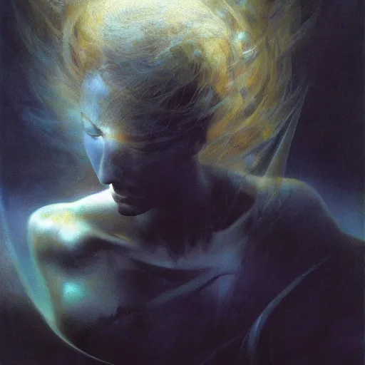 Prompt: queen of jupiter by zdzisław beksinski, zaha hadid, raymond swanland, gaston bussiere and craig mullins. highly detailed, hyper - real, beautiful