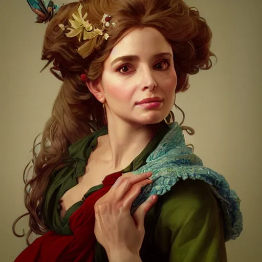 Image similar to a fantasy style portrait painting of maryam d'abo in the style of francois boucher oil painting unreal 5 daz. rpg portrait, extremely detailed artgerm greg rutkowski alphonse mucha