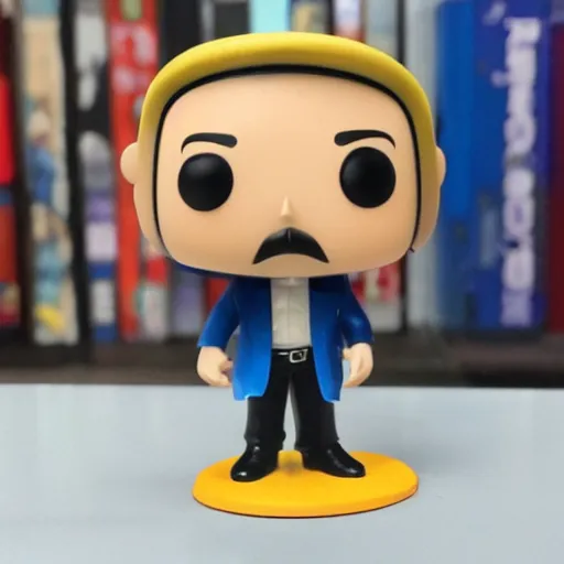 Image similar to A funko pop of Chiquito de la Calzada