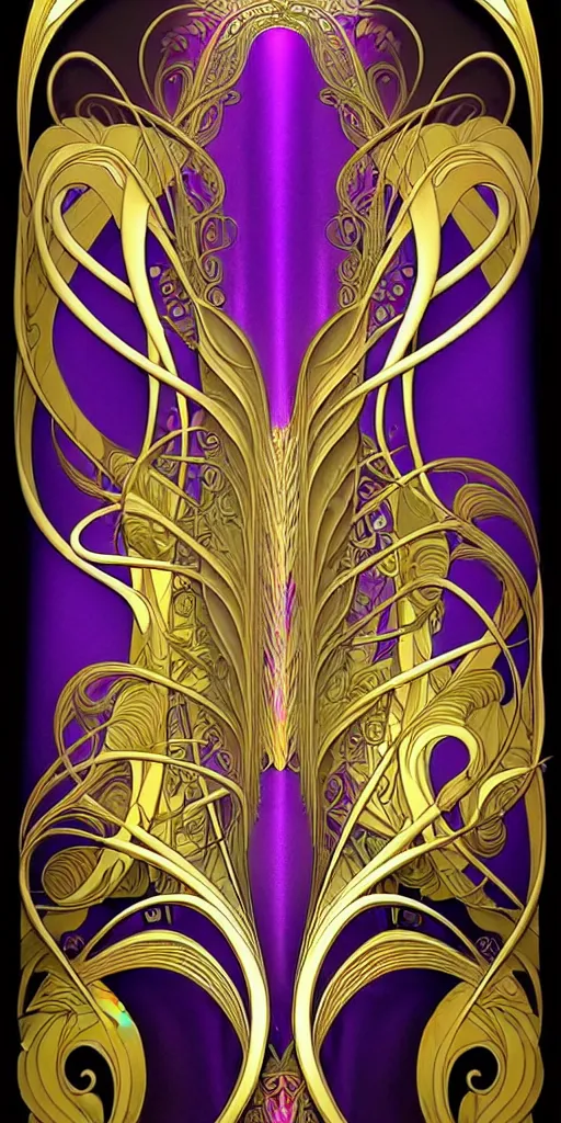 Image similar to the source of future growth dramatic, elaborate emotive Art Nouveau styles to emphasise beauty as a transcendental, seamless pattern, symmetrical, large motifs, hyper realistic, 8k image, 3D, supersharp, Flowing shiny twisted rainbow silk cloth in curves and swirls, iridescent and black and bismuth colors , perfect symmetry, iridescent, High Definition, sci-fi, Octane render in Maya and Houdini, light, shadows, reflections, photorealistic, masterpiece, smooth gradients, no blur, sharp focus, photorealistic, insanely detailed and intricate, cinematic lighting, Octane render, epic scene, 8K