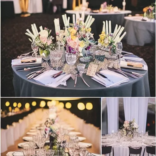 Image similar to unique wedding reception