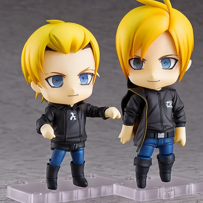 Prompt: Jesse Pinkman, An anime Nendoroid of Jesse Pinkman, figurine, detailed product photo