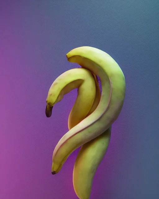 Prompt: soft greek sculpture of a bananoid painted by james jean in pastel colors. artwork and beeple and dan mumford and greg rutkowski and nekroxiii. halo. octane render, cinematic, hyper realism, octane render, 8k, depth of field, bokeh. iridescent accents. vibrant.