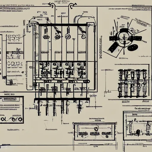 Prompt: highly detailed hyrodgen bomb schematics