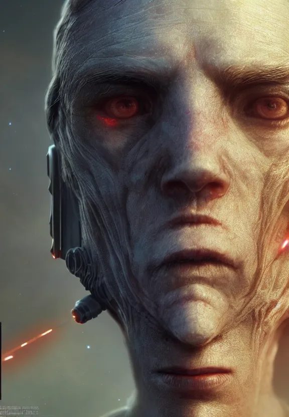 Image similar to highly detailed close up portrait of an unknown star wars character as a science fiction rebel, in skyrim, stephen bliss, unreal engine, fantasy art by greg rutkowski, loish, rhads, ferdinand knab, makoto shinkai and lois van baarle, ilya kuvshinov, rossdraws, tom bagshaw, global illumination, radiant light, detailed and intricate environment